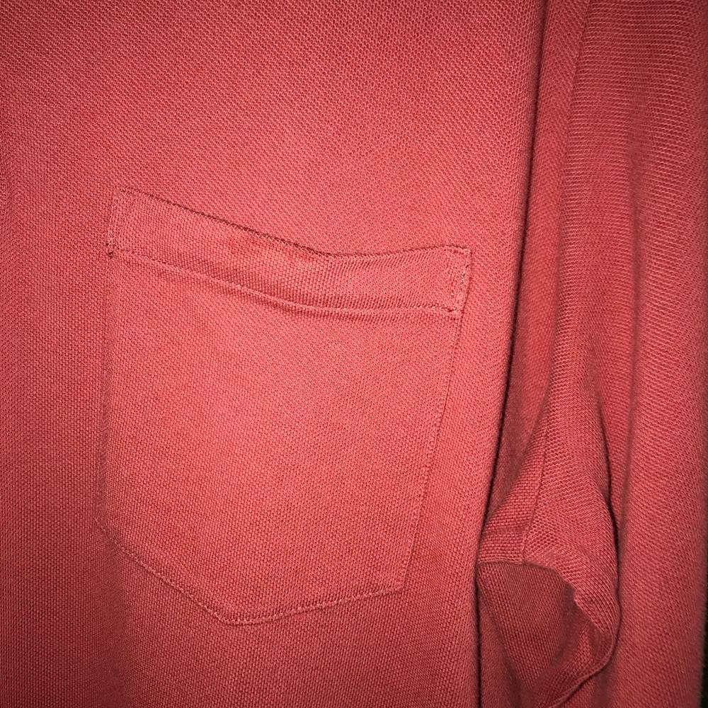 New Eddie Bauer Long Sleeved Pocket Polo, Men’s L - Picture 4 of 5